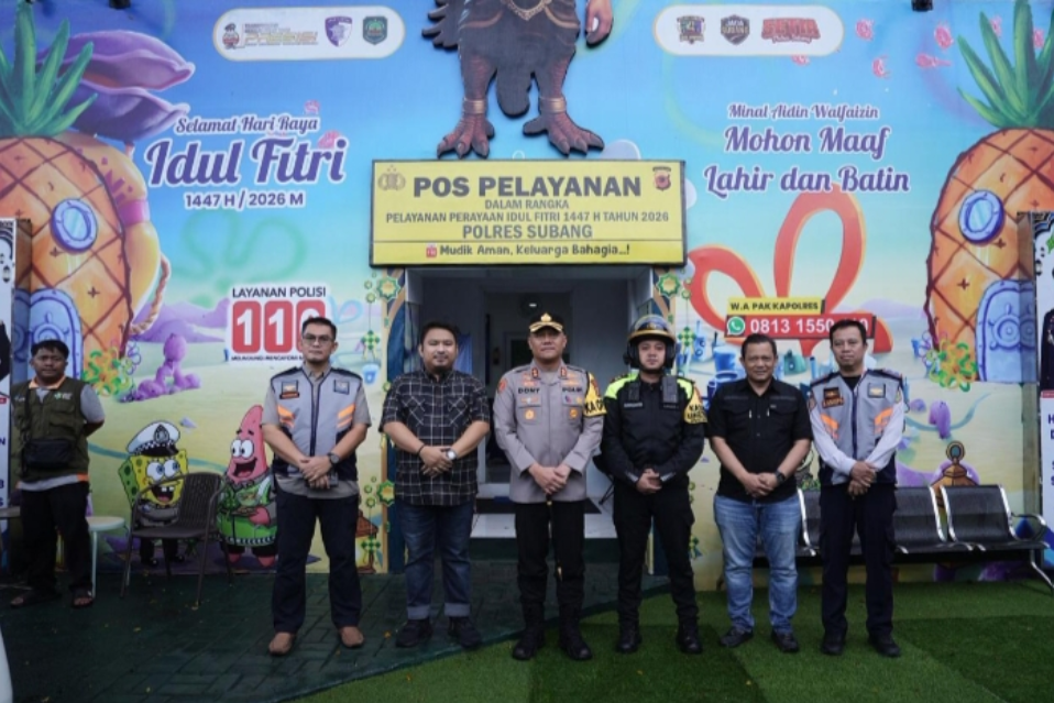 Kang REY Pastikan Pemudik Aman, Nyaman, dan Kondusif Melintasi Subang